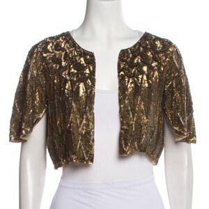 Haute Hippie beaded bolero